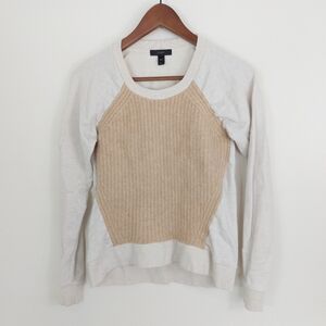 J. Crew Colorblock Raglan Sleeve Sweater Size XXS